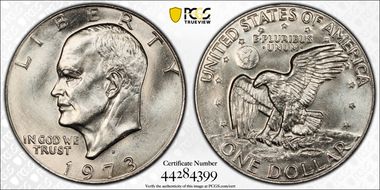 1973-D $1 MS66