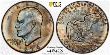 1974-D $1 MS66