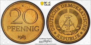 1985-A 20 Pfg MS66