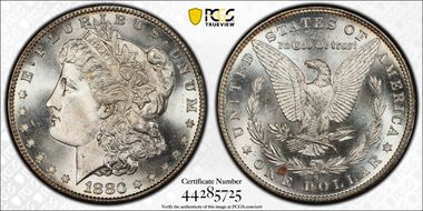 1880-S $1 MS65