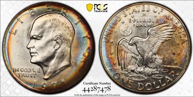 1971-D $1 MS65