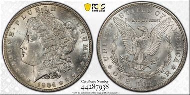 1904-O $1 MS62