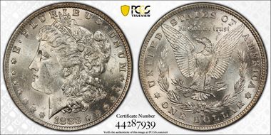 1883-O $1 MS61