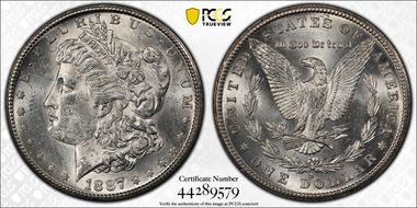 1887-S $1 MS61