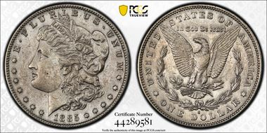 1885-S $1 VAM 6, S/S N1