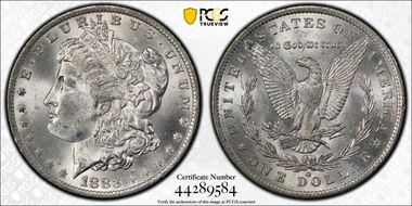 1883-O $1 MS63