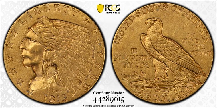 Cert 44289615 - Coin Image