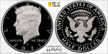 2021-S 50C Silver Limited Edition Proof Set - First Strike PR69DCAM