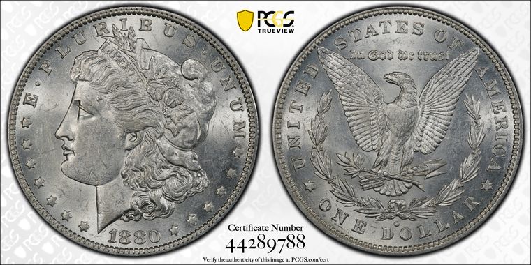 Cert 44289788 - Coin Image