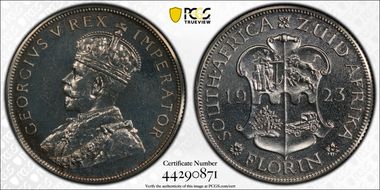 1923 Florin KM-18  Ag PR64