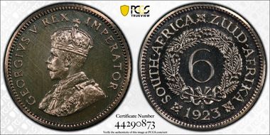 1923 6D KM-16A  Ag PR65