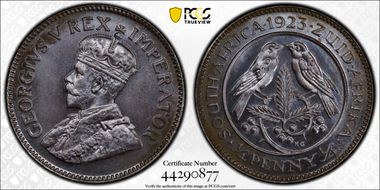 1923 1/4D Blackened PR65