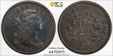 1796 1C S-104, LIHERTY N1BN