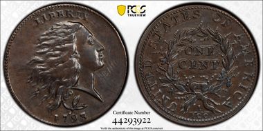 1793 1C Wreath, S-6 N1BN