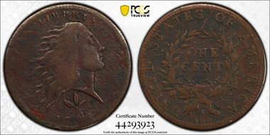 1793 1C Wreath, S-7 N1BN