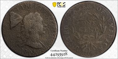 1794 1C Head of 1793 S-18a Double Chin N1BN