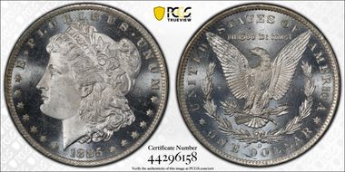 1885-O $1 MS65DMPL