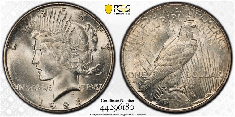 Cert 44296180 - Coin Image