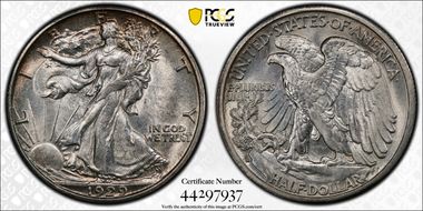 1929-S 50C AU58