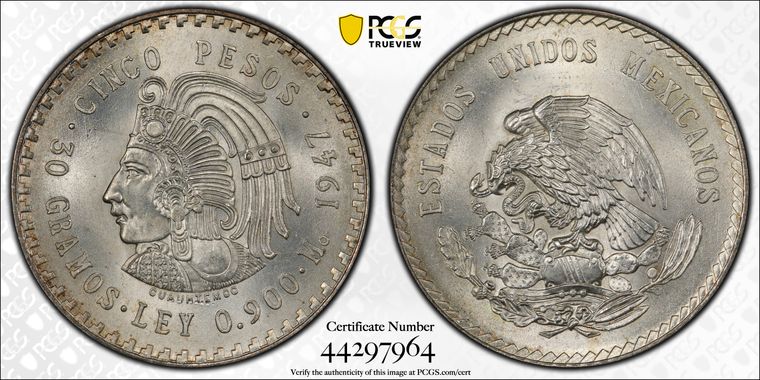 Cert 44297964 - Coin Image