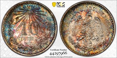 1906-M 10C KM-428  Ag MS65