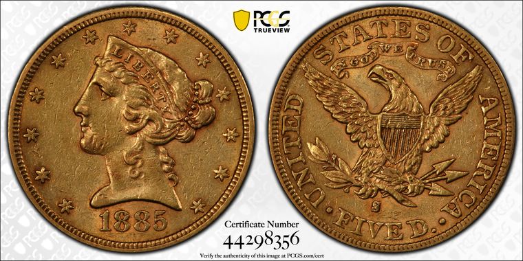 Cert 44298356 - Coin Image