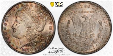 1878-S $1 MS63