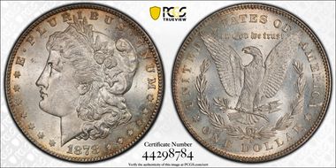 1878-S $1 MS63