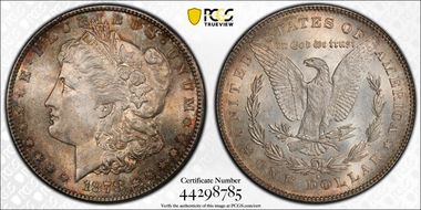 1878-S $1 MS63