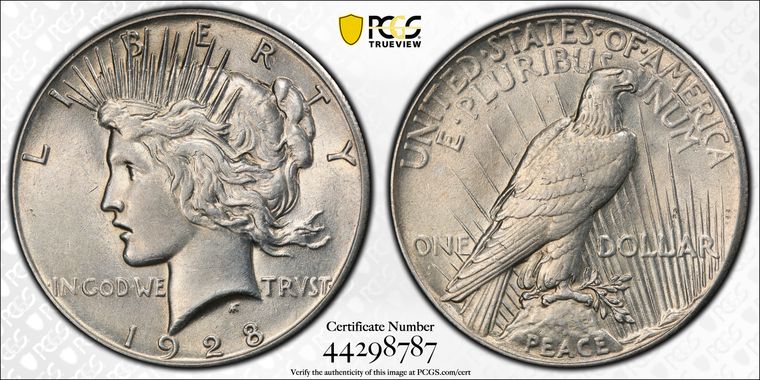 Cert 44298787 - Coin Image