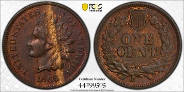 1866 1C AU55BN