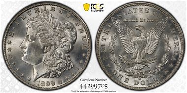 1899-O $1 MS64