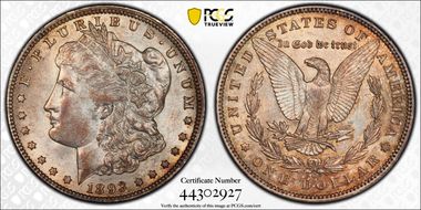1893-O $1 AU55