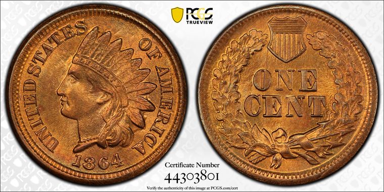 Cert 44303801 - Coin Image