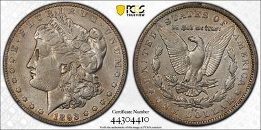1893-CC $1 VF20