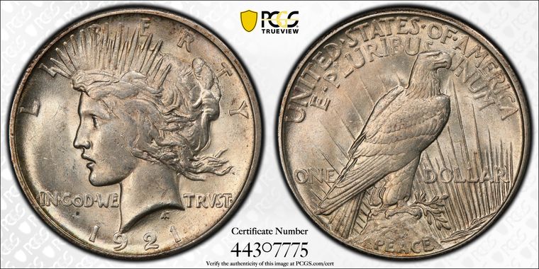 Cert 44307775 - Coin Image