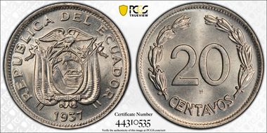 1937 HF 20C KM-77.1 MS66