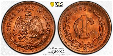 1934-Mo 1C MS65RD