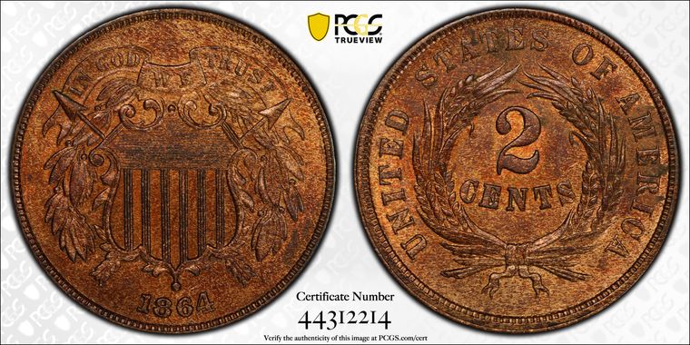 Cert 44312214 - Coin Image