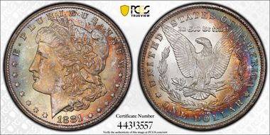 1881-CC $1 MS67