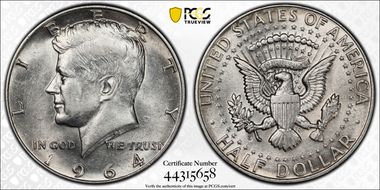 1964-D/D 50C RPM FS-502 AU50