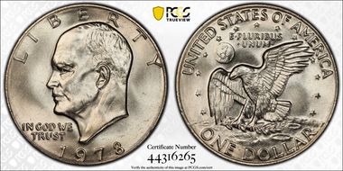 1978 $1 MS65