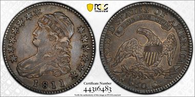 1811 50C Small 8 XF45