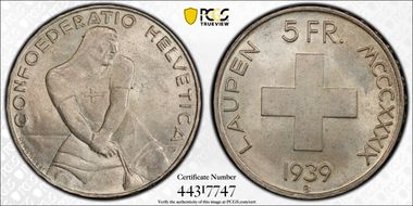 1939 B 5 Fr Laupen KM-42 MS64