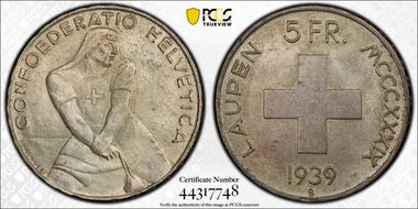 1939 B 5 Fr Laupen KM-42 MS62