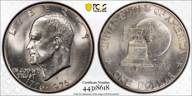 1976-D $1 Type 1 MS67