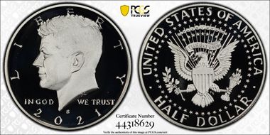 2021-S 50C Silver Limited Edition Proof Set PR69DCAM