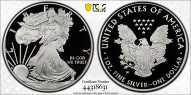 2021-W  $1 Silver Eagle - Type 1 Limited Edition Proof Set PR70DCAM