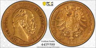 1873-B 20 Mk J-243 AU53