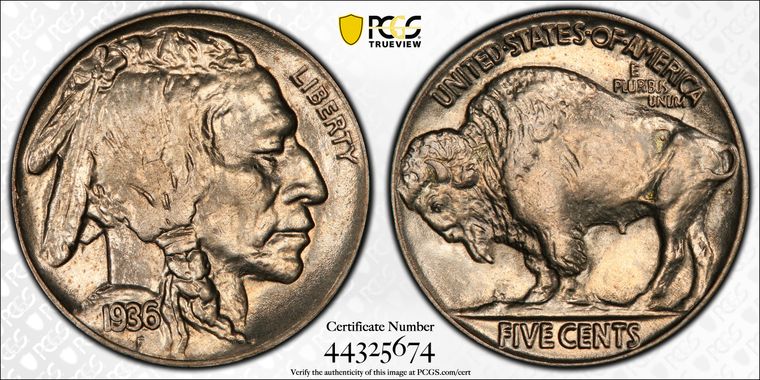 Cert 44325674 - Coin Image